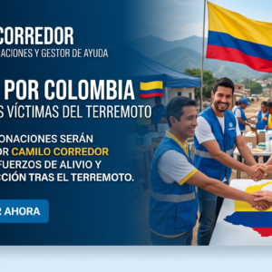 Unidos por Colombia: Ayuda de emergencia para las víctimas del terremoto 🇨🇴